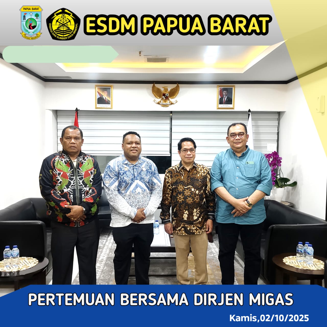 PERTEMUAN BERSAMA DIRJEN MIGAS